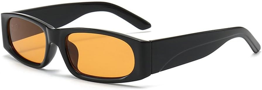 

Солнцезащитные очки в стиле ретро, ​​маленькие прямоугольные, 2027 год, для женщин, модные, с ярким леопардовым принтом, солнцезащитные очки UV400 для мужчин MTZJH, Black Orange