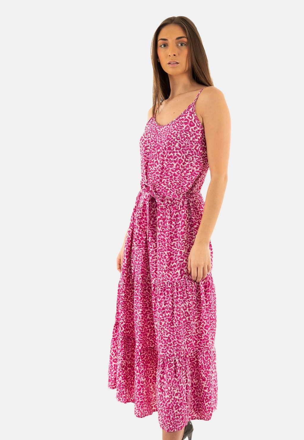 

Платье макси FLISAKA Le Temps Des Cerises, розовый