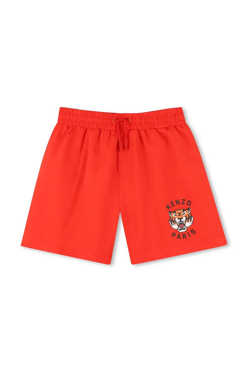 

Детские шорты для плавания Kenzo Kids, красный