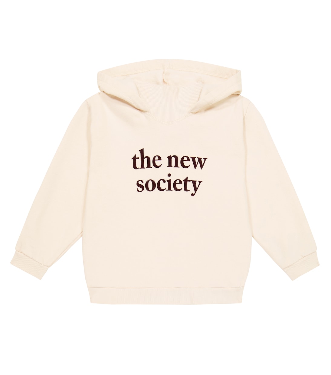 

Хлопковая толстовка с логотипом The New Society, песочный