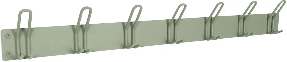 

Крючок Spinder Design, металл, 7 крючков 100х14х7 см, зеленый