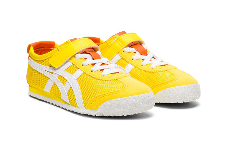 MEXICO 66 Kids Lifestyle Shoes PS Low-top Yellow Onitsuka Tiger — фото 3