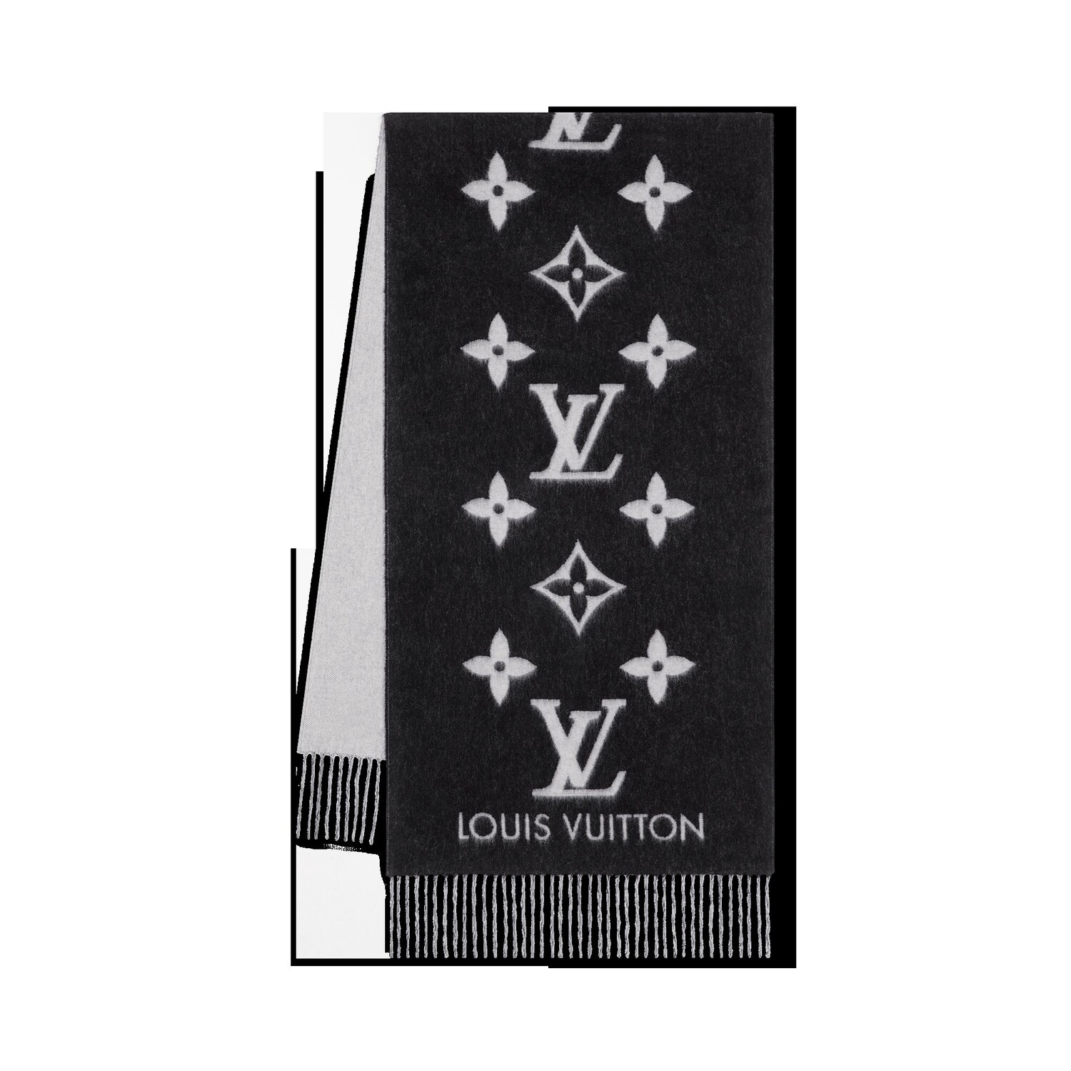 

Шарф Рейкьявика Louis Vuitton, черный