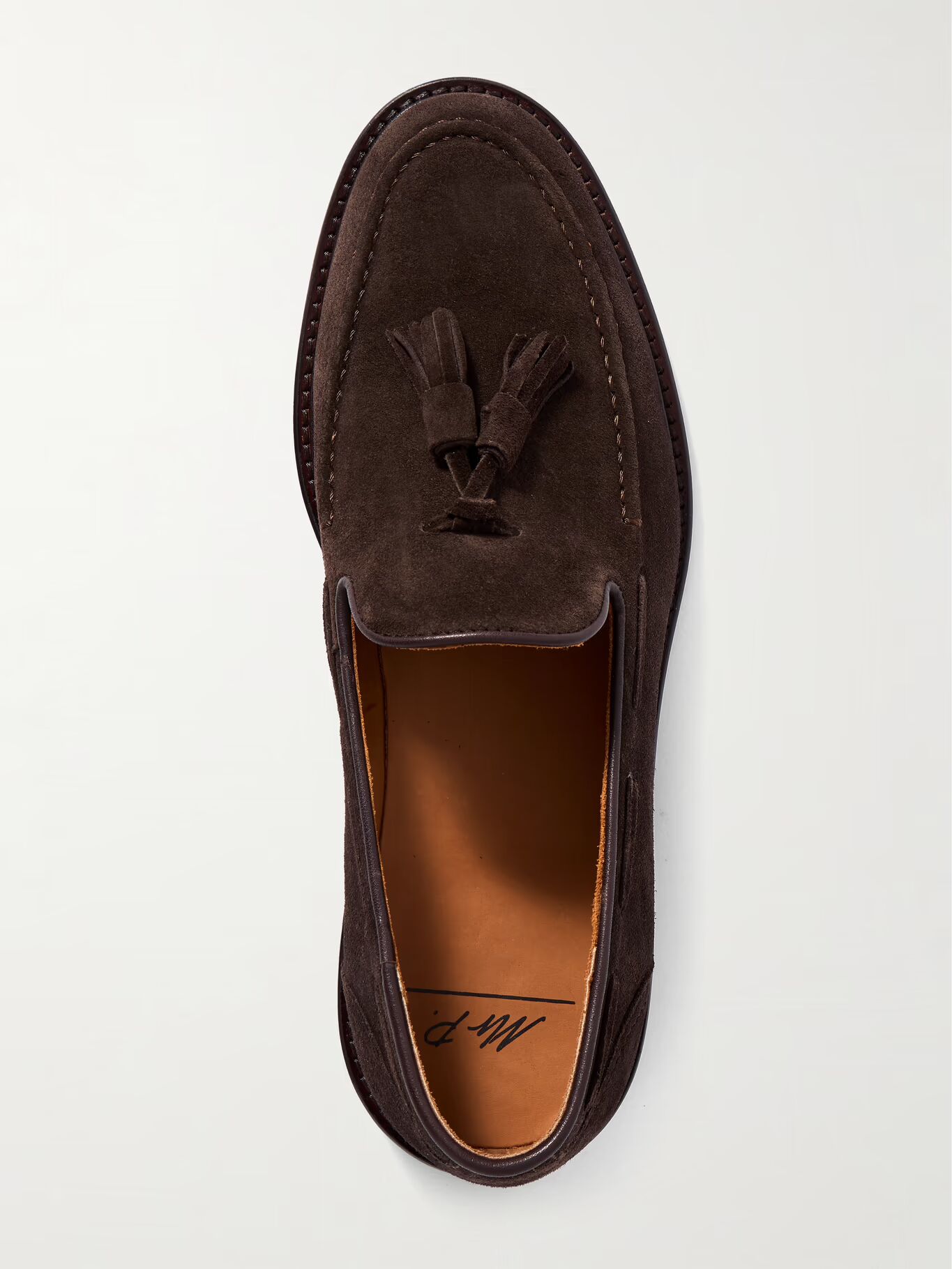 

Замшевые мокасины с кисточками Scott MR P., коричневый