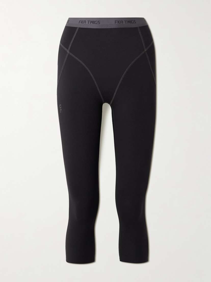 

Леггинсы Fka Twigs Studio из переработанного трикотажа с эластичной отделкой On, черный