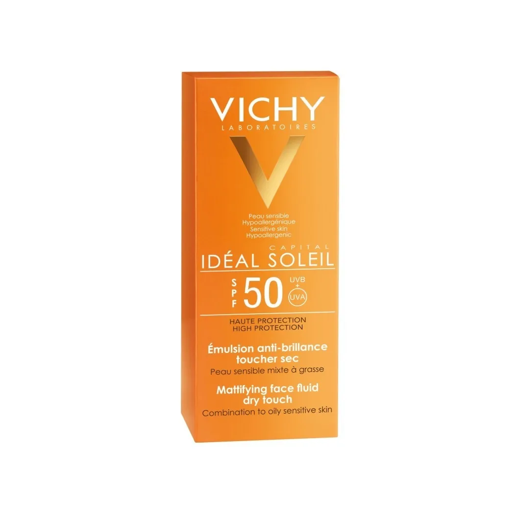 Солнцезащитный крем Capital Soleil Soleil Sun Fluid SPF 50 Vichy, 50 мл — фото 3