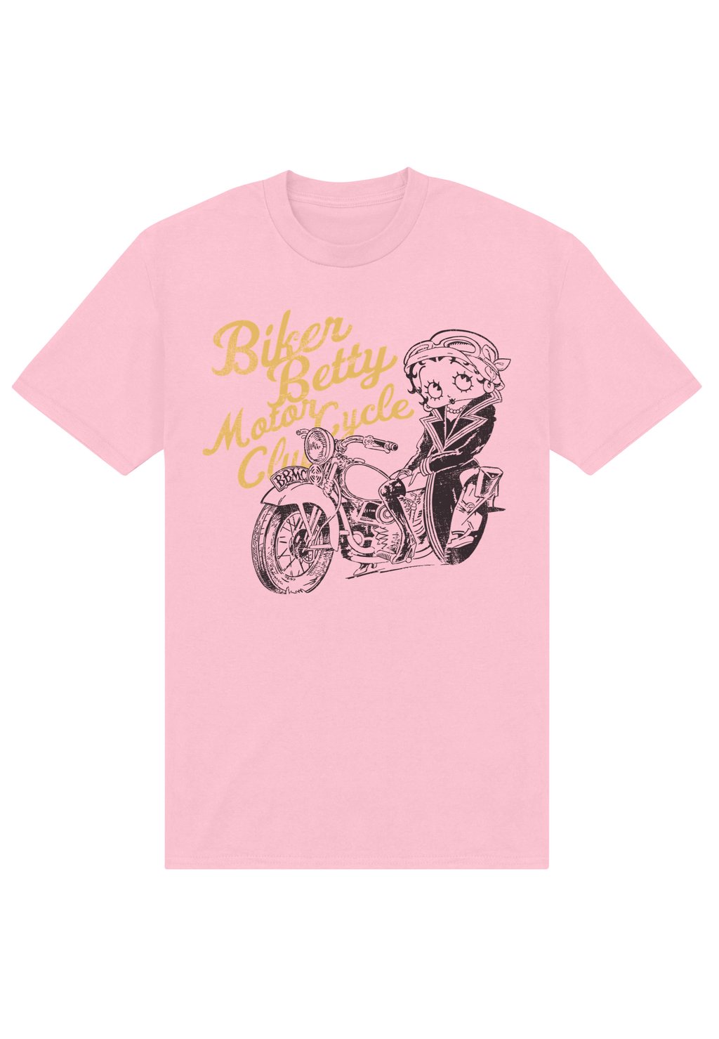 

Футболка с принтом BETTY BOOP BIKER Henry Tiger, розовый