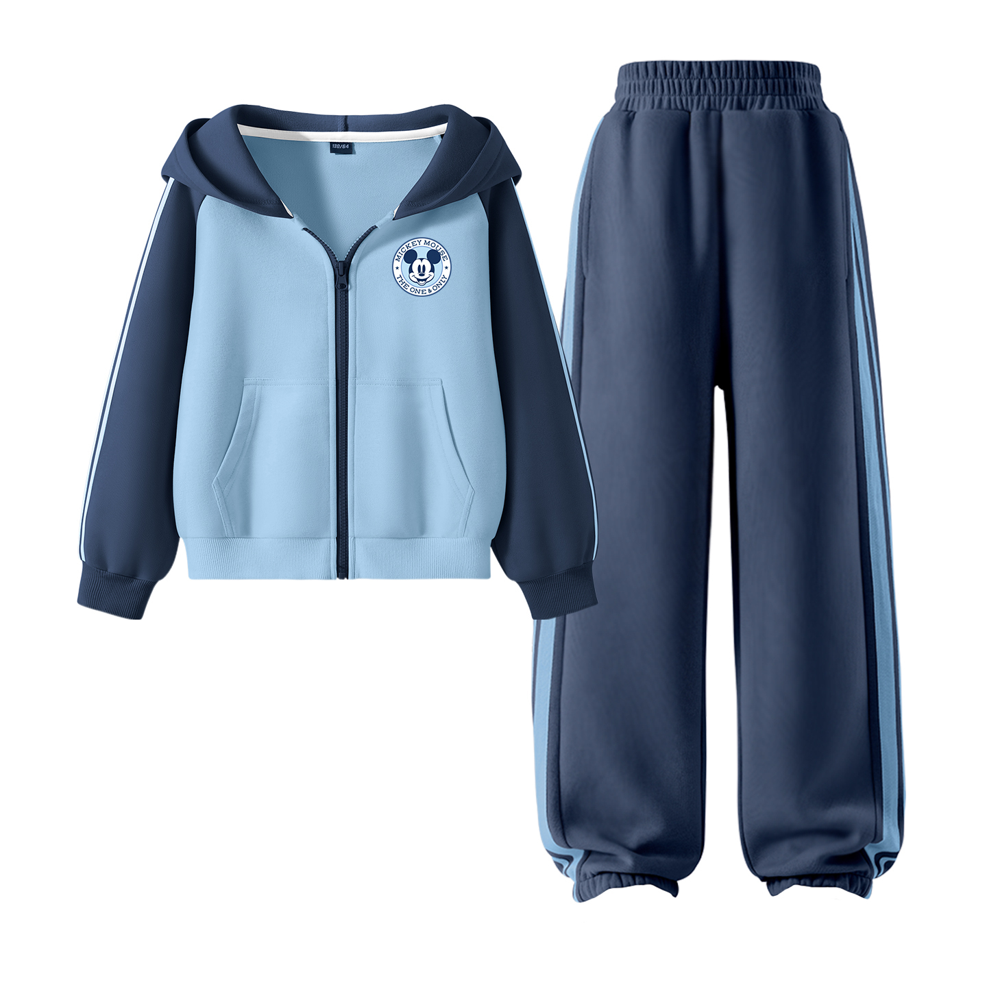 

Детская повседневная спортивная одежда Disney, темно-синий