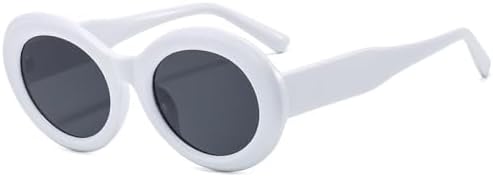 

Солнцезащитные очки в стиле ретро с полосатым принтом, овальные, для женщин, классические круглые солнцезащитные очки для мужчин, винтажные модные декоративные очки MTZJH, C4