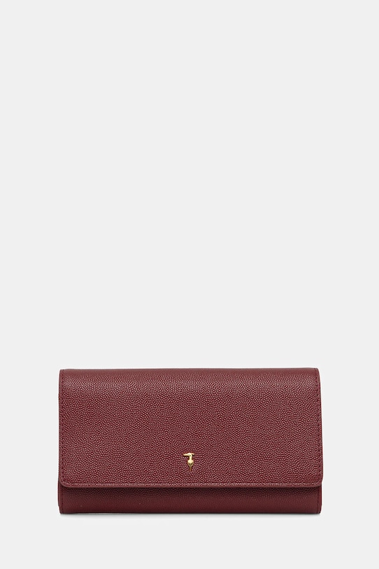 

Кожаный кошелек Trussardi, бордовый