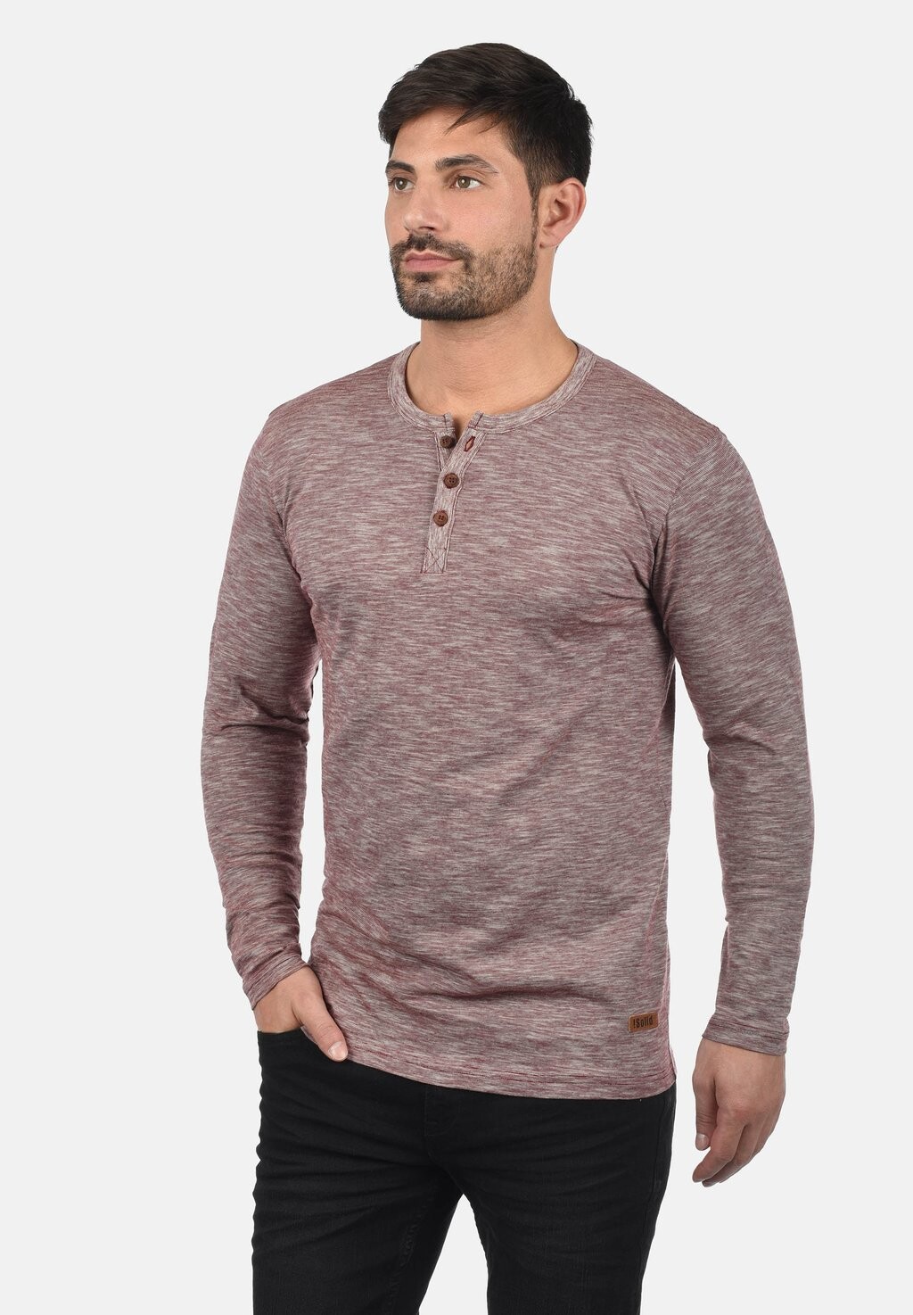 

Футболка с длинным рукавом Amigos Solid, цвет wine red