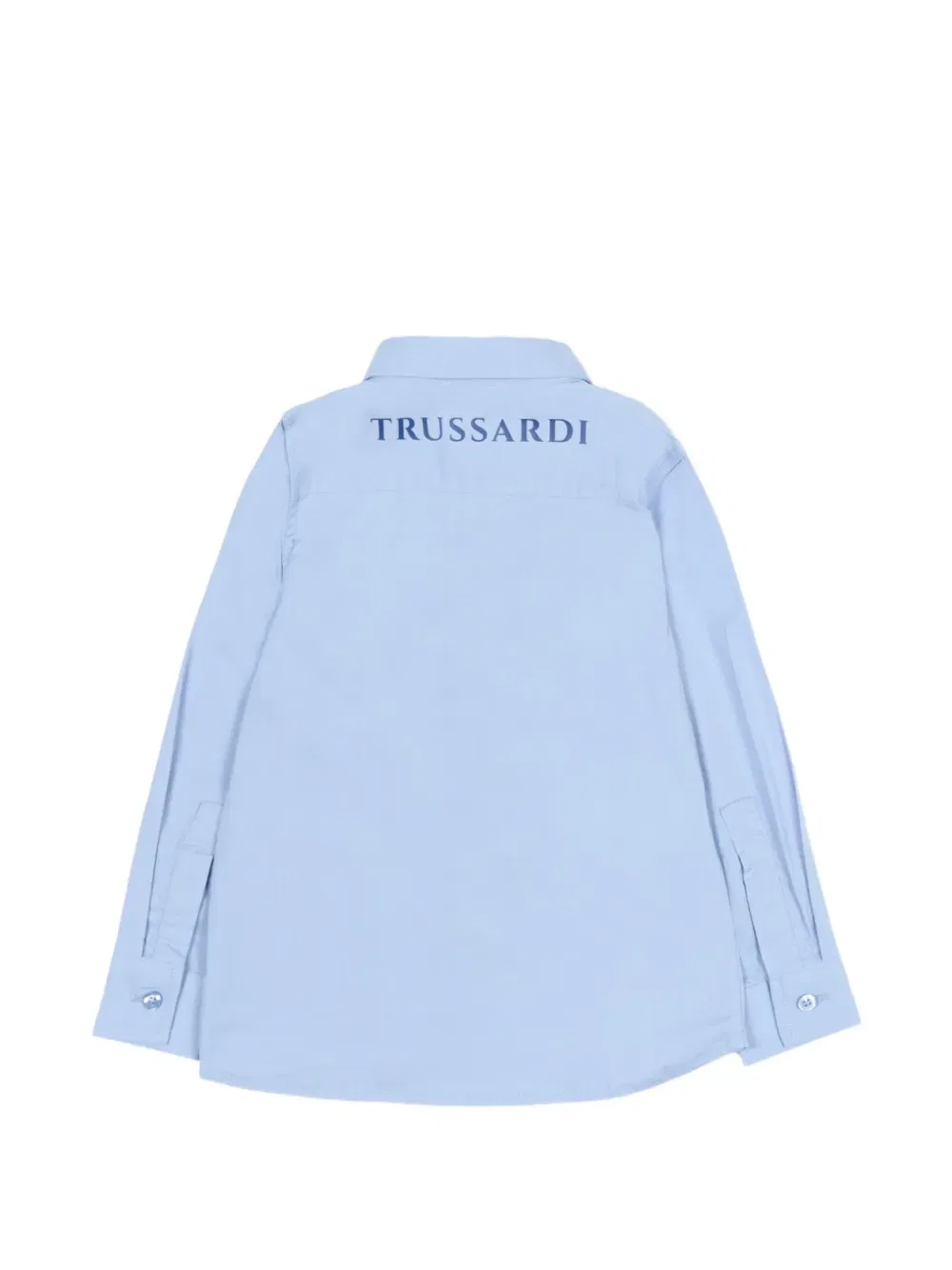 Рубашка с длинными рукавами Trussardi Junior, синий — фото 2