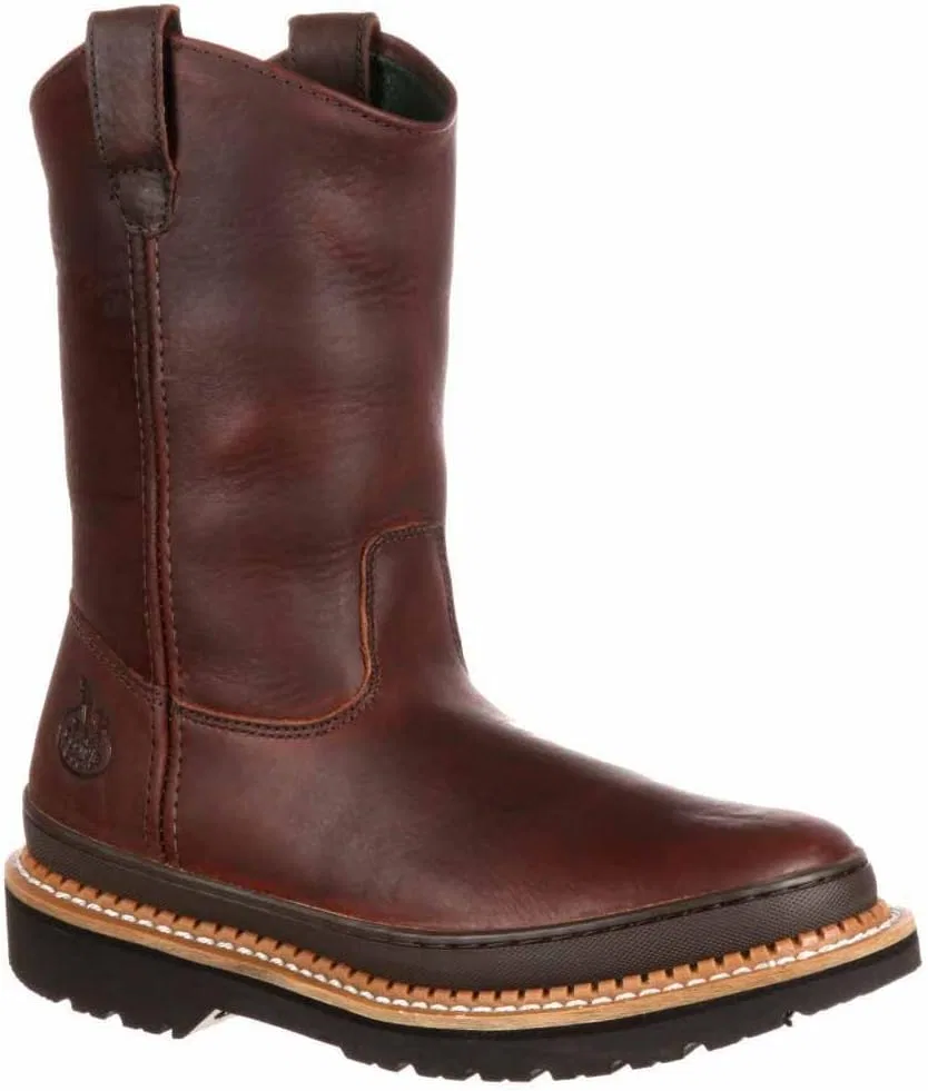 Ботинки Georgia Boot Herren Giant Gummistiefel MNS, 2-Brown — фото 4