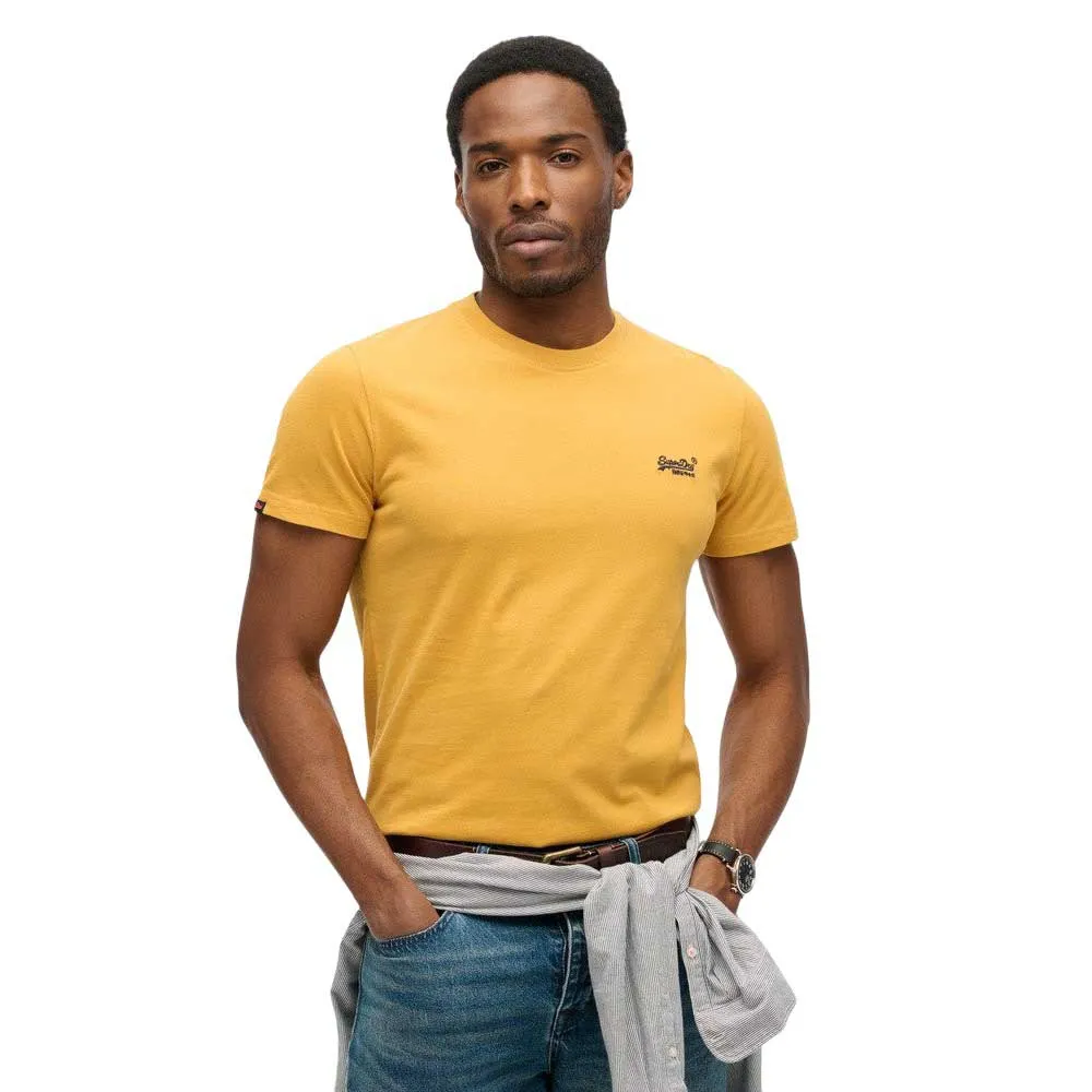 

Футболка с коротким рукавом Superdry Vintage Logo Embroidered, желтый