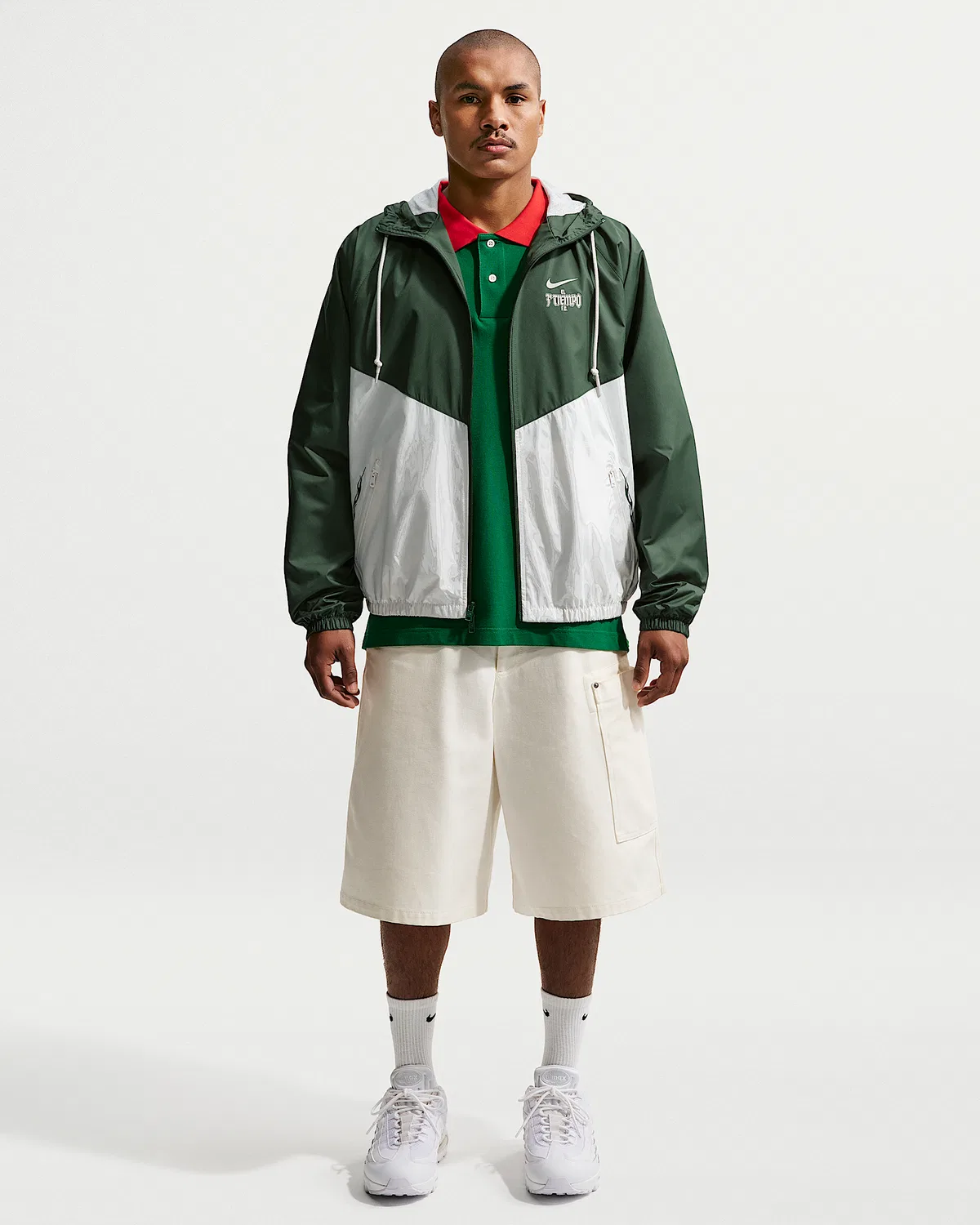 Мужская утепленная куртка Nike Windrunner, Fir/Phantom/Phantom — фото 4