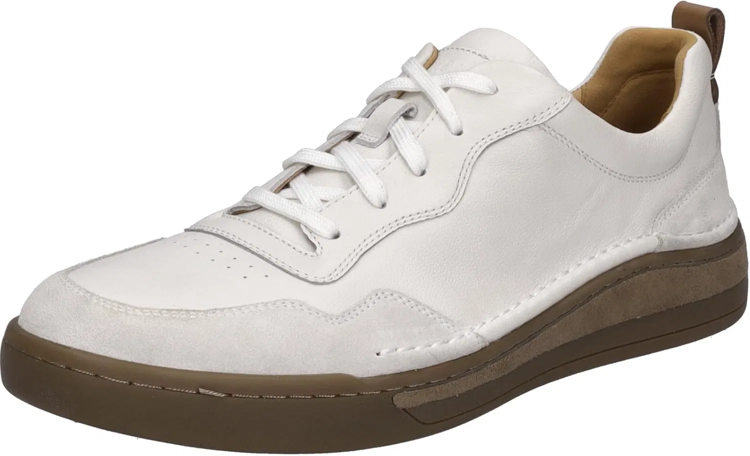 Мужские низкие кроссовки Josef Seibel Cleve 01, ширина G (стандартная), сменная стелька, White
