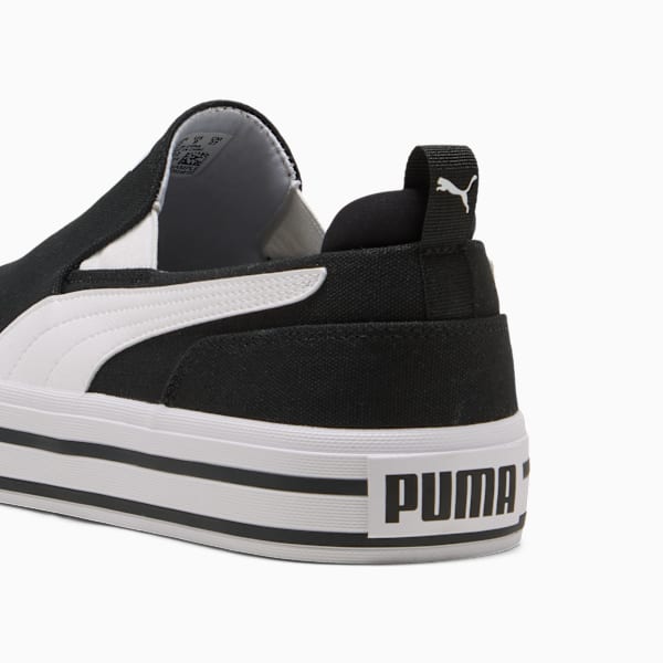 Мужские туфли без застежек Court Classic Vulcanized Puma, черный — фото 3