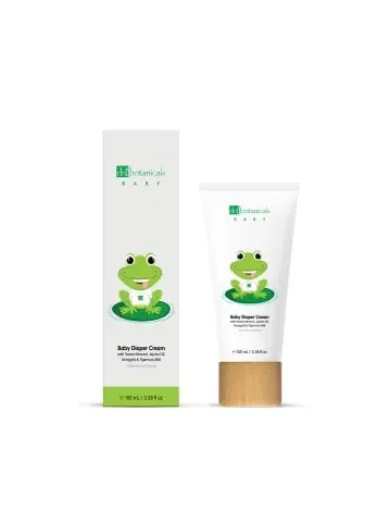 Крем для подгузников с маслом жожоба и сладкого миндаля Dr Botanicals