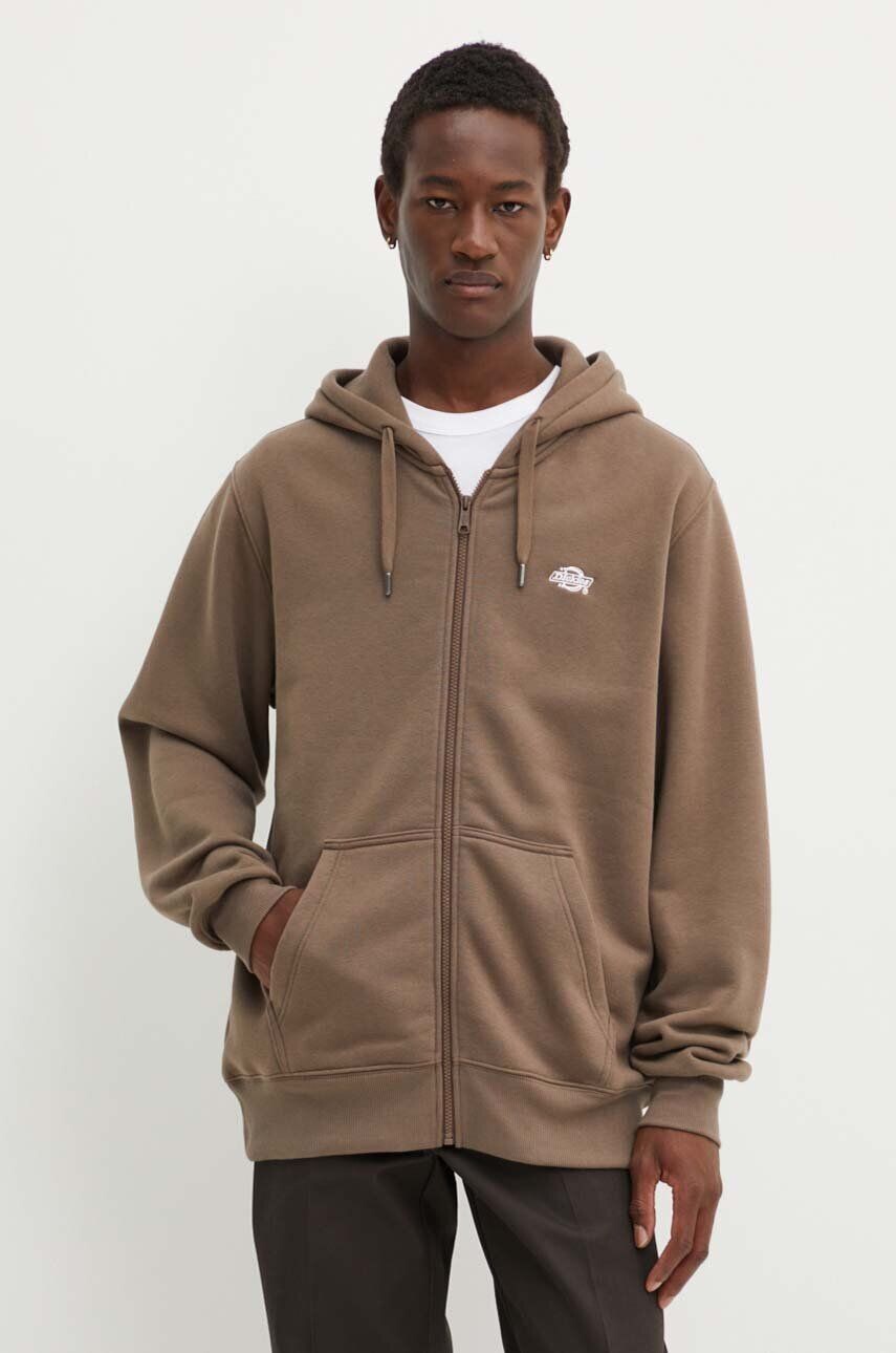 

Толстовка Dickies SUMMERDALE на молнии, коричневый