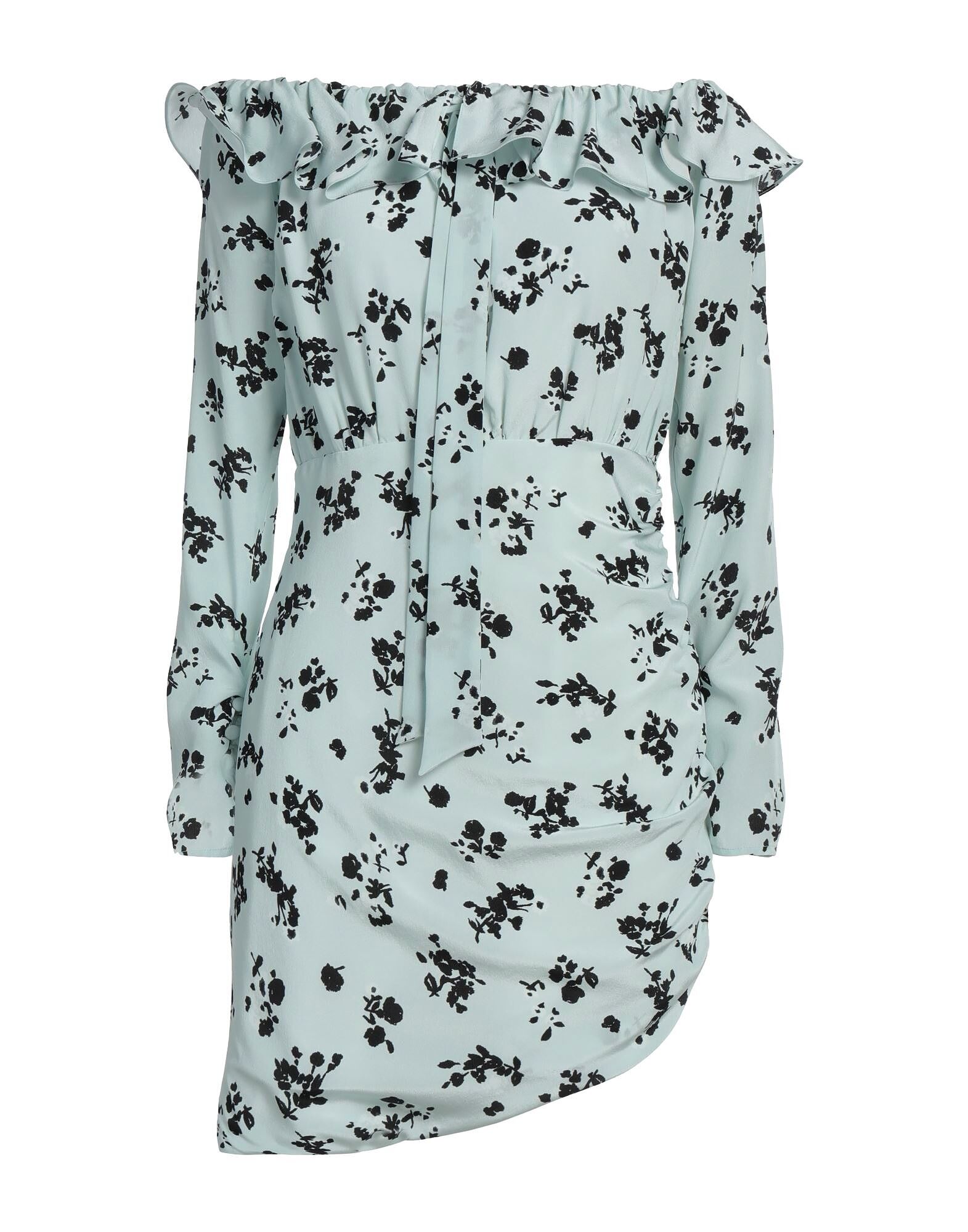 

Мини-платье Alessandra Rich, небесно-голубой