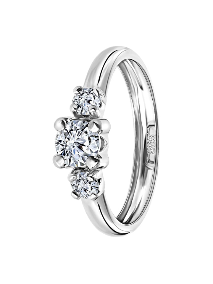 

Круглое кольцо из золота 585 пробы Lucardi