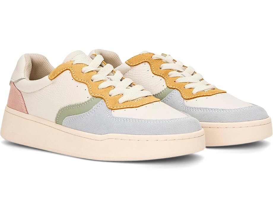 

Кроссовки Soludos Roma Sneaker, цвет White / Red / French Blue