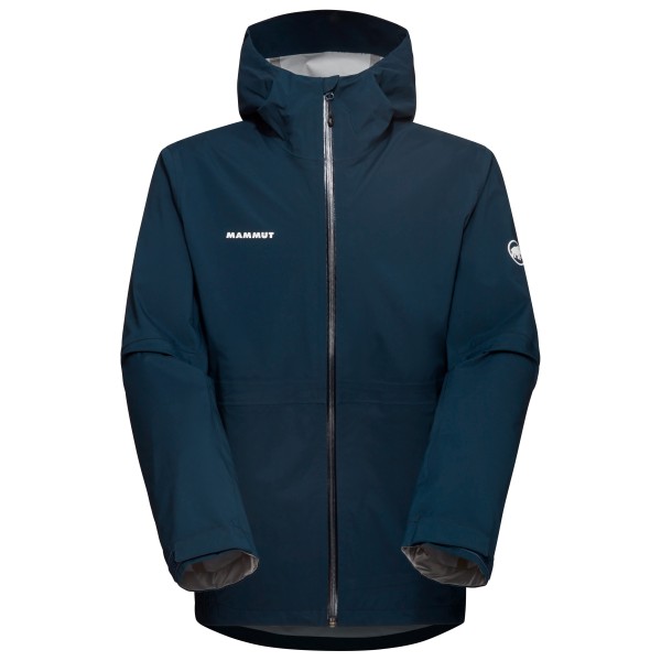 

Куртка Linard Guide Hardshell с капюшоном - дождевик Mammut, синий