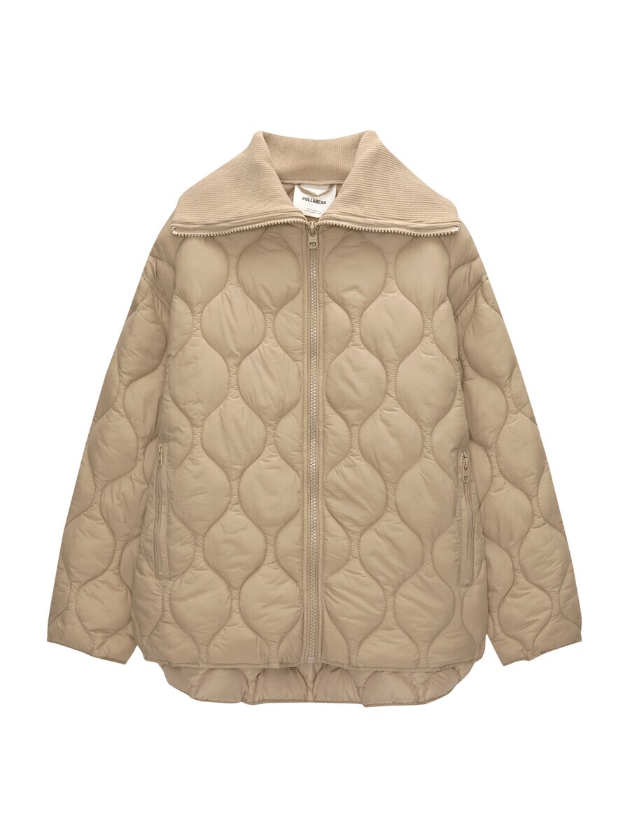 

Всесезонная куртка Pull&Bear Between-Season Jacket, цвет cappuccino