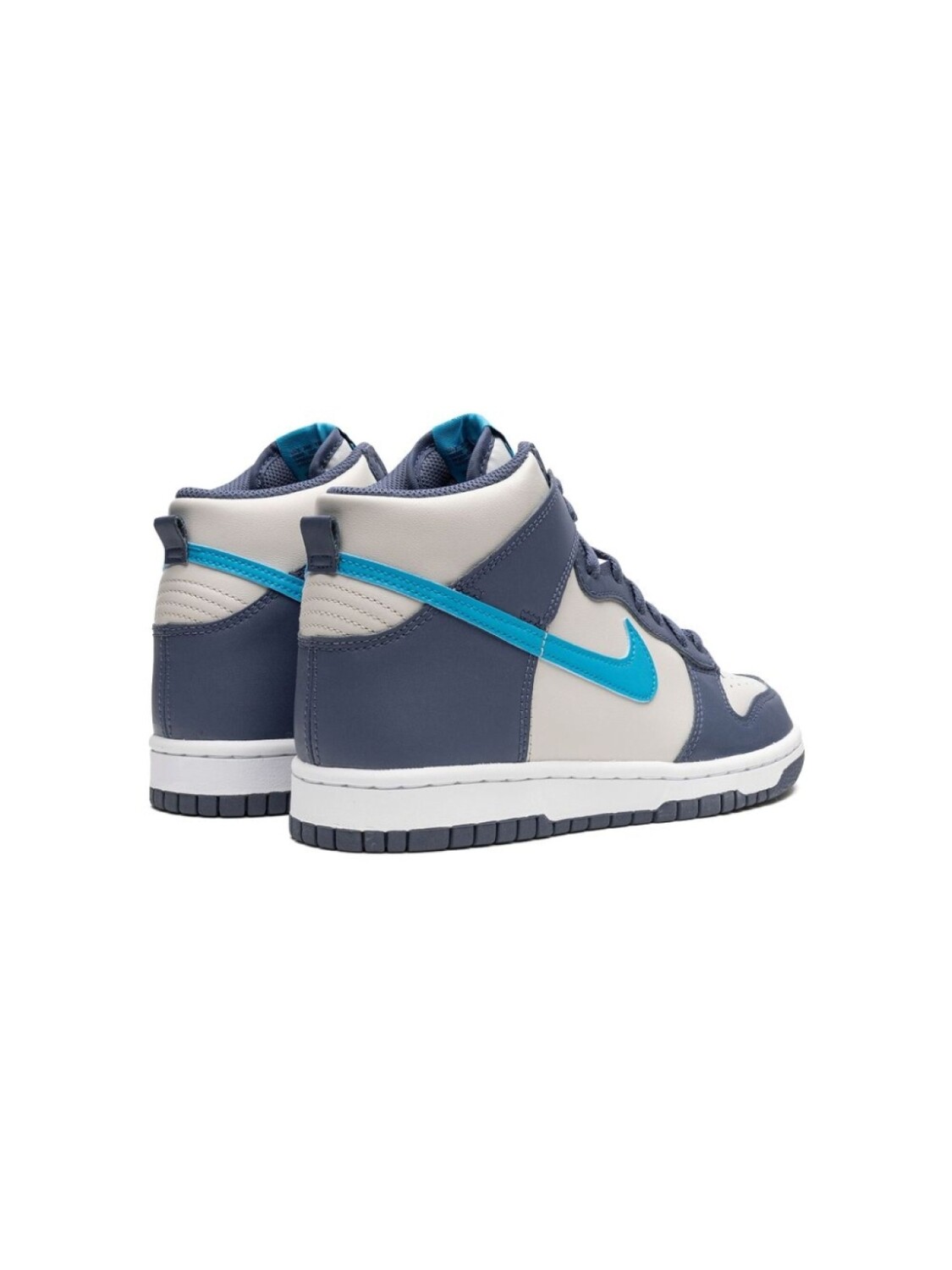 Nike Kids кроссовки Dunk High, белый — фото 3