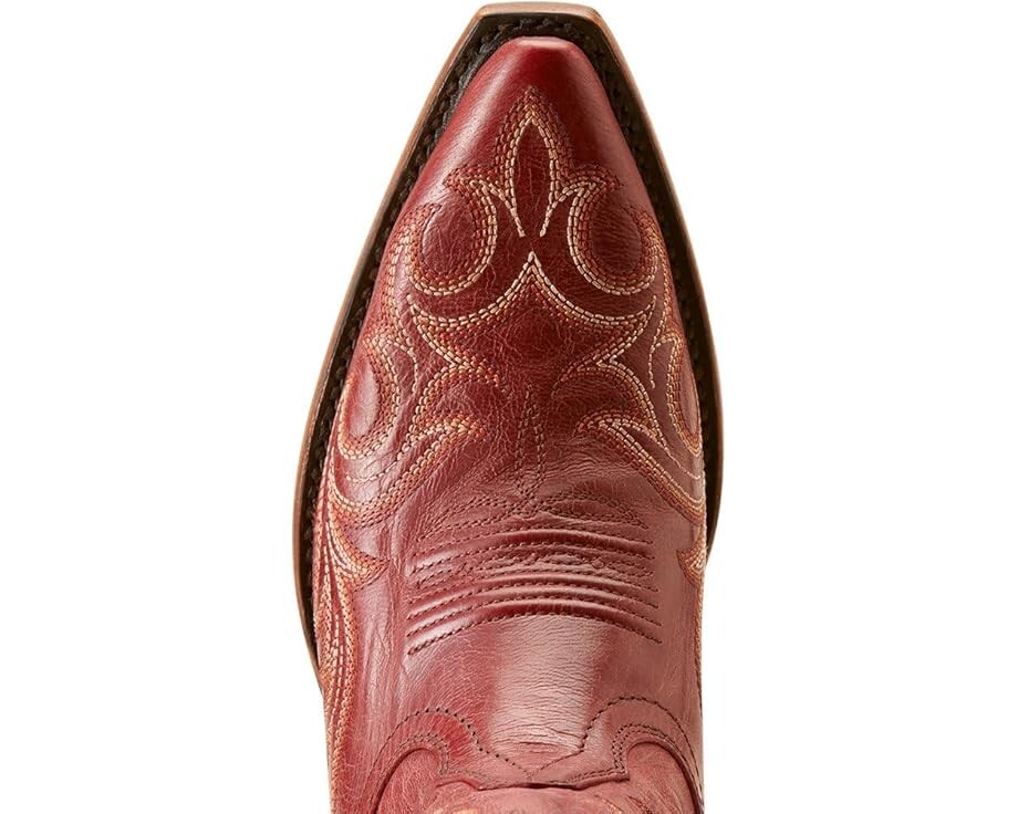 Сапоги женские Ariat Hazen ковбойский с вышивкой, красный — фото 2