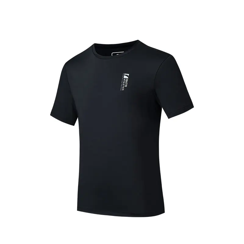 

ANTA Футболка мужская базовая black, Черный, ANTA Футболка мужская базовая black