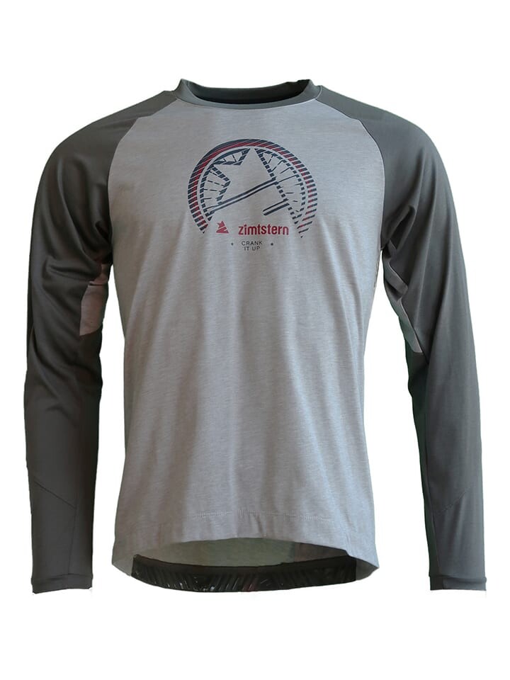

Лонгслив Zimtstern Fahrradtrikot PureFlowz, серый