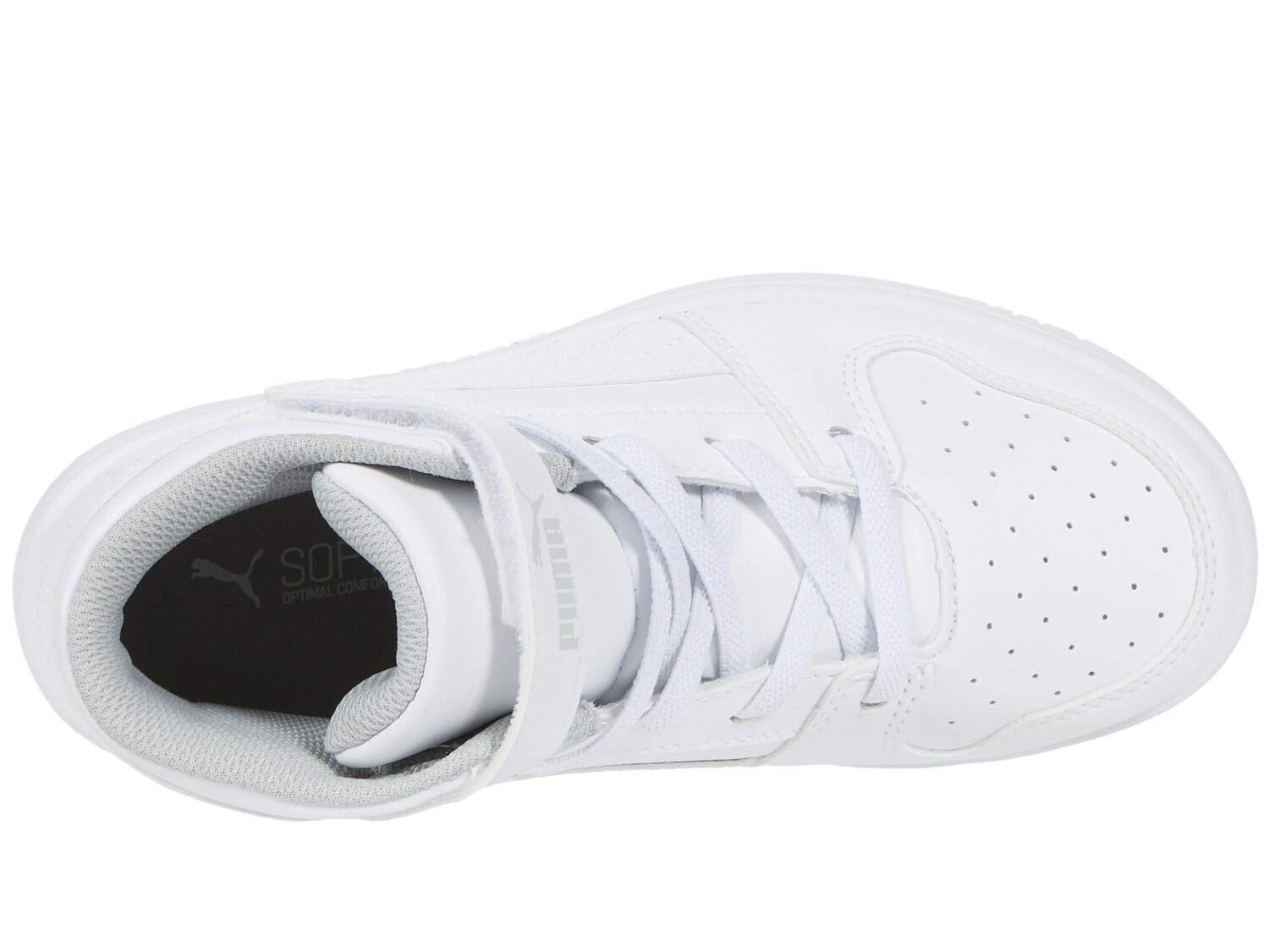 

Кроссовки PUMA Kids Rebound Layup Synthetic Leather Hook and Loop (Little Kid), Серый, Кроссовки PUMA Kids Rebound Layup Synthetic Leather Hook and Loop (Little Kid)