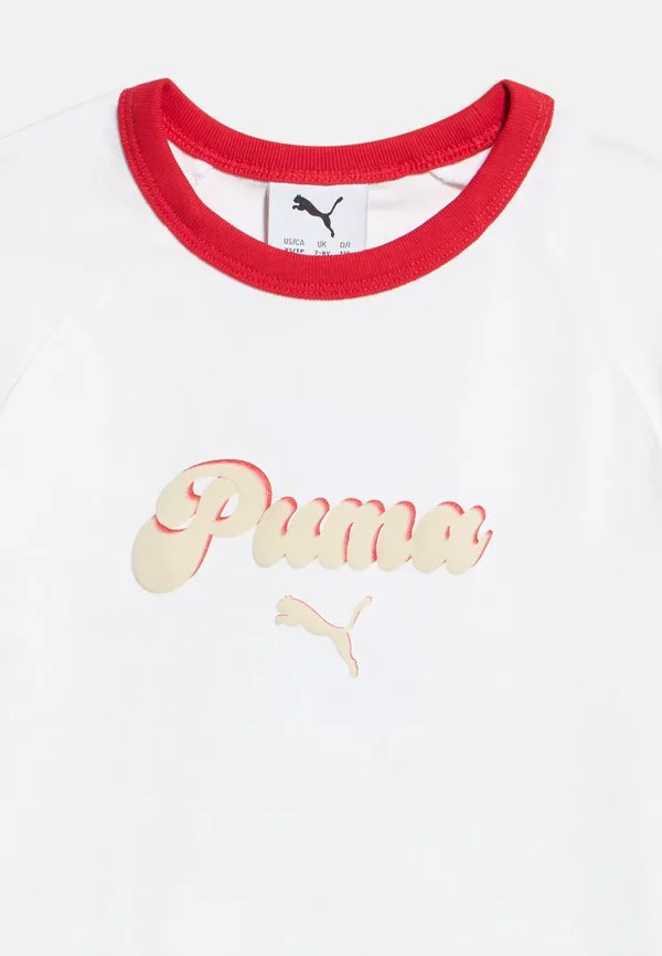 Футболка с графическим принтом в стиле «рингер» (унисекс) Puma, White — фото 4