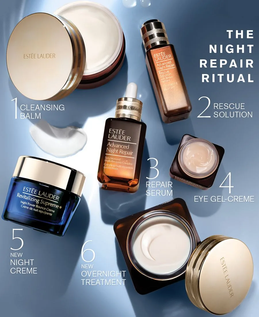Estée Lauder Сыворотка для ночного восстановления кожи Advanced Night Repair Rescue Solution Serum с 15% экстрактом бифидобактерий, 0,68 унции — фото 4