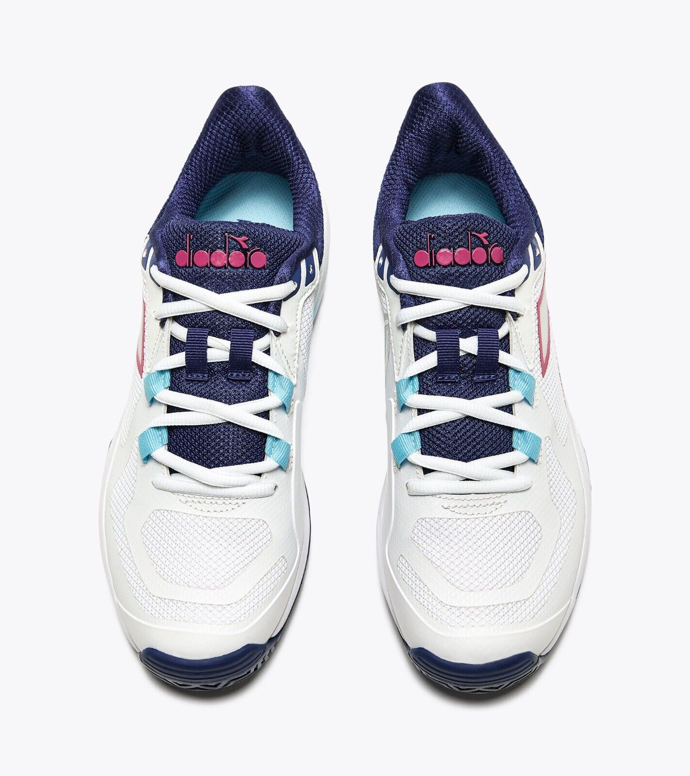 Диадоры Трофео 2 АГ Кроссовки Женские США 9.5 Бело-синие Пиклбол Обувь TF1923 Diadora — фото 3