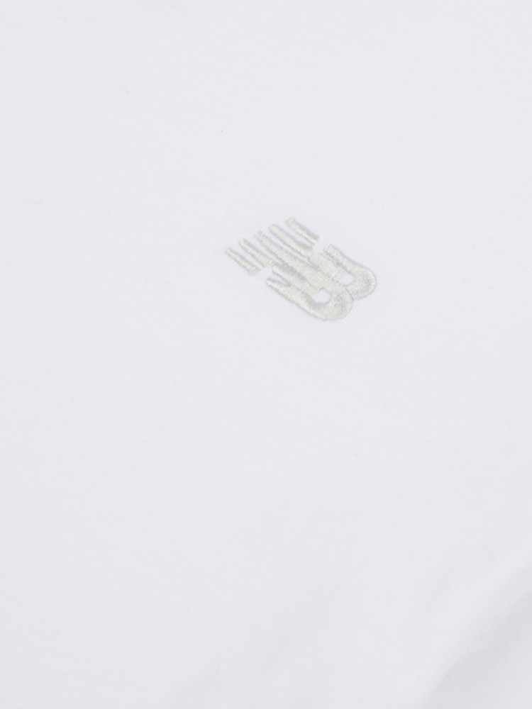 Футболка New Balance Jersey Small Logo Kids T-Shirt, nb bright white — фото 3