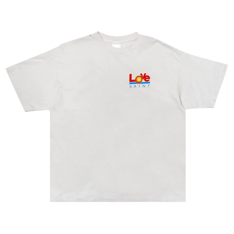 

Футболка SAINT Mxxxxxx Short-Sleeve Love Tee 'White', белый