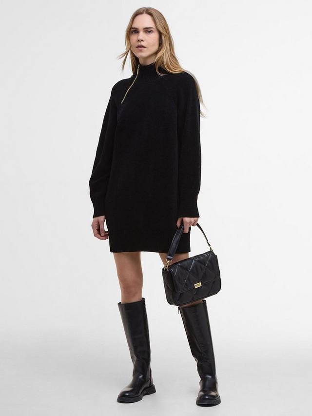 

Платье миди International Saskia вязаное Barbour, Black