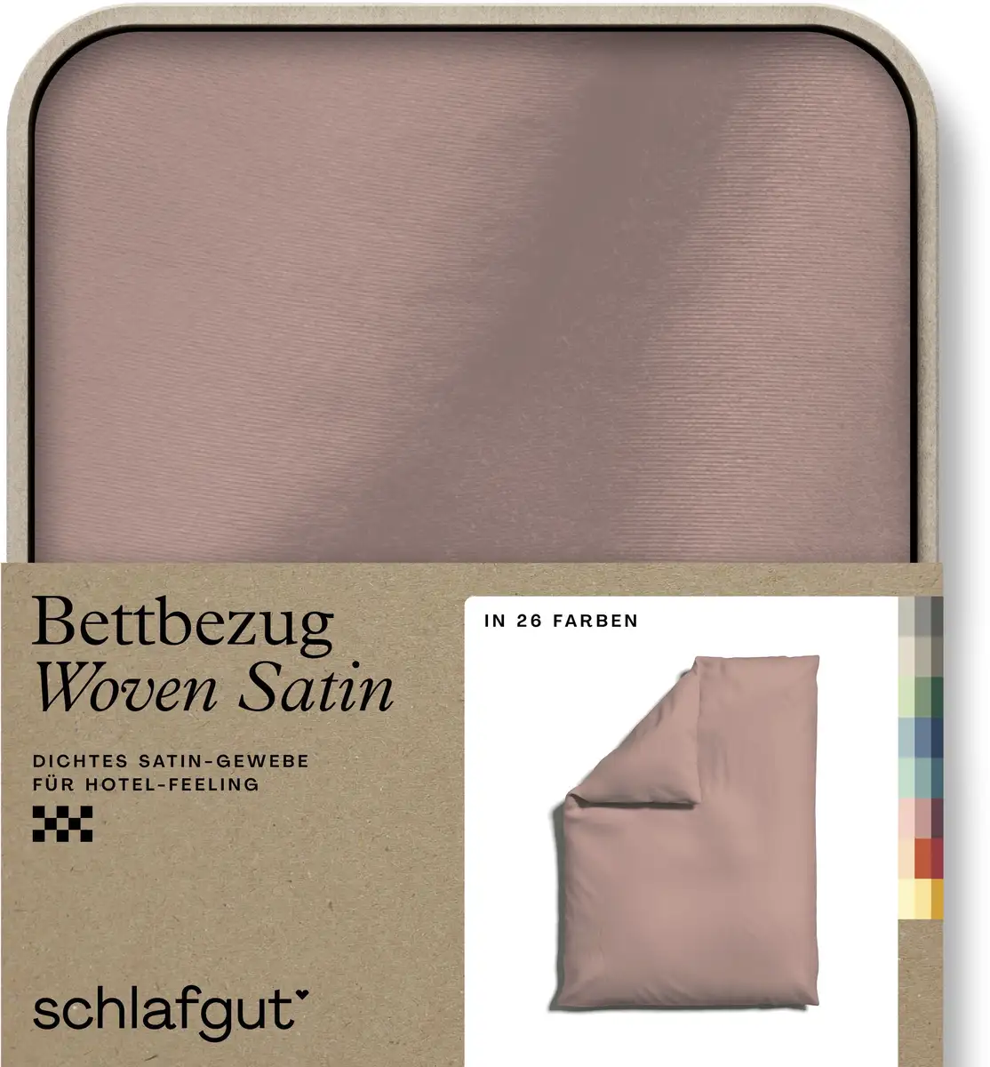 

Пододеяльник Schlafgut, фиолетовый