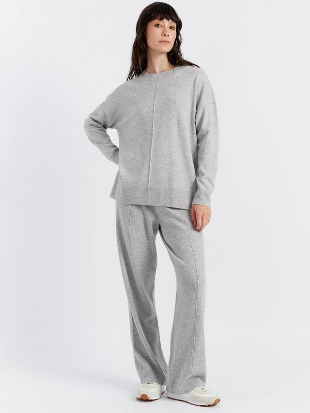 

Джемпер с напуском из шерсти и кашемира Chinti & Parker, цвет Light Grey
