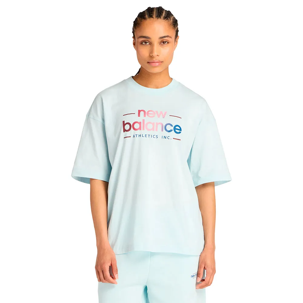 

Футболка с коротким рукавом New Balance Ovs Grx, синий