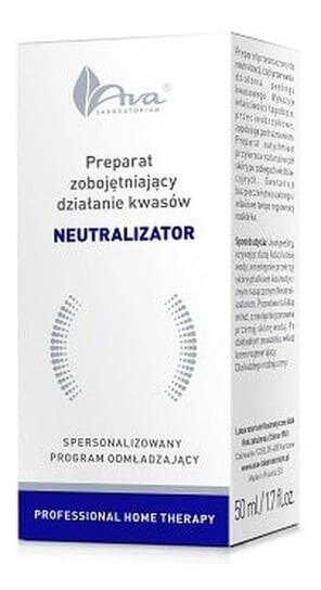 

Препарат нейтрализующий кислоту, 50мл Ava PHT Neutralizer