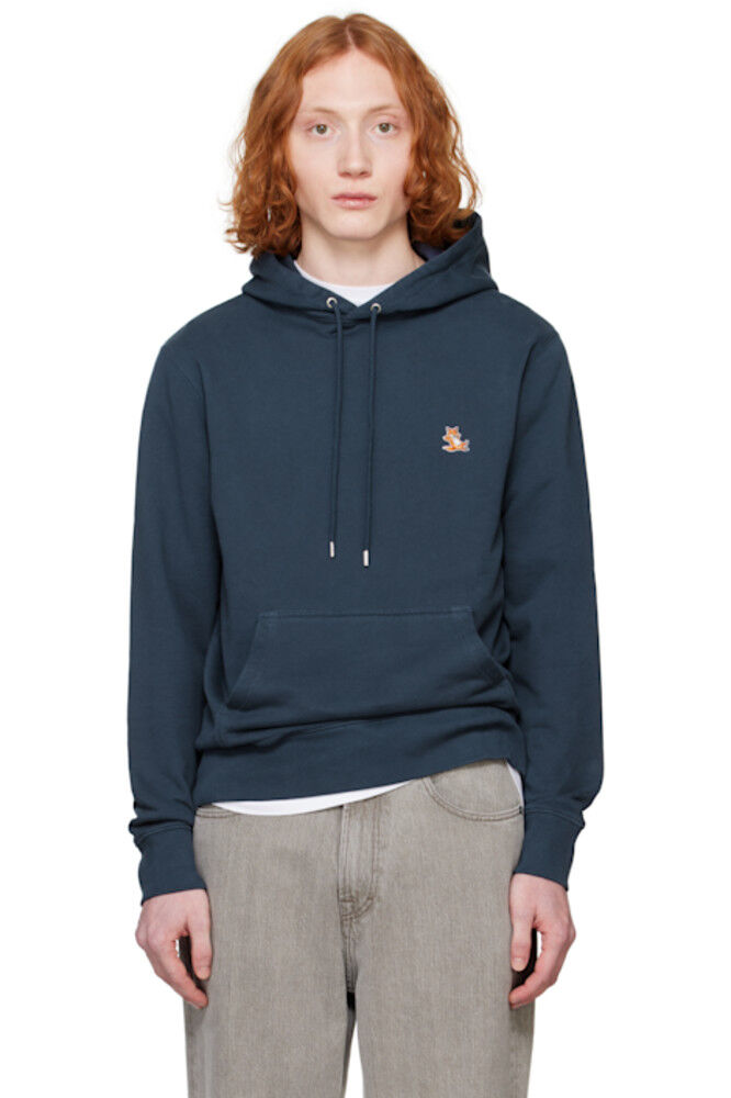 

Темно-синий худи Regular с нашивками Chillax Maison Kitsuné