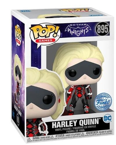 

Funko POP! Игры, коллекционная фигурка, Gotham Knights, Harley Quinn, Special Edition, 895