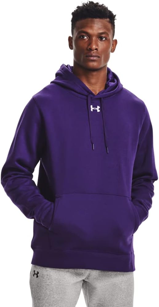 

Толстовка Under Armour Men's Hustle Fleece, Purple/ White, Белый, Толстовка Under Armour Men's Hustle Fleece, Purple/ White