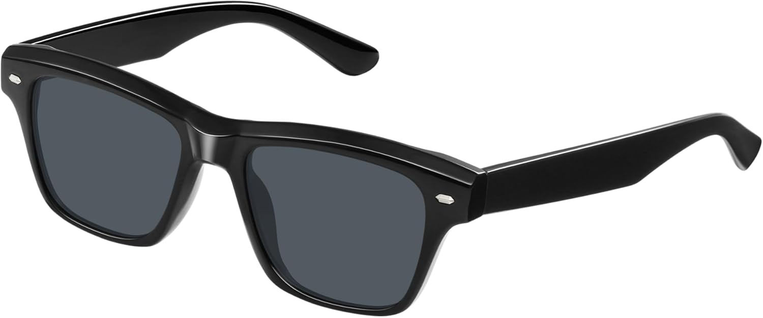 

Классические квадратные солнцезащитные очки для женщин, модные солнцезащитные очки для женщин, женские солнцезащитные очки для вождения, путешествий и пляжа Foliful, A01-black/Grey