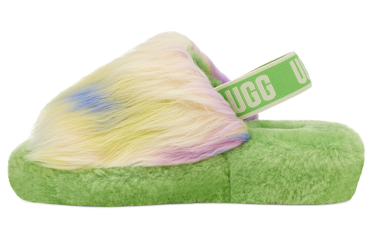 

FLUFF YEAH Горки женские зеленые/фиолетовые Ugg