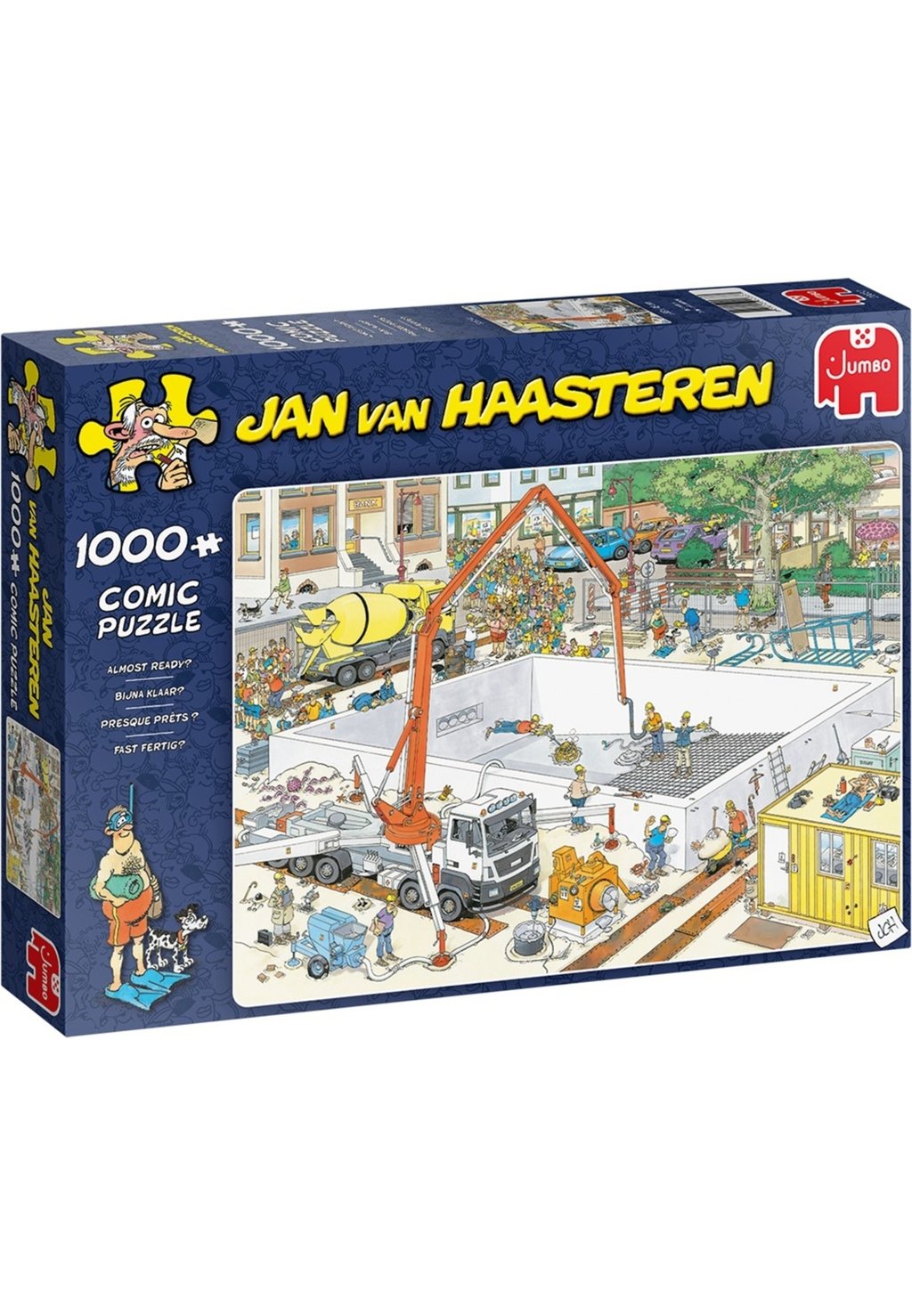 

Пазл JAN VAN HAASTEREN Jumbo, цвет multicoloured