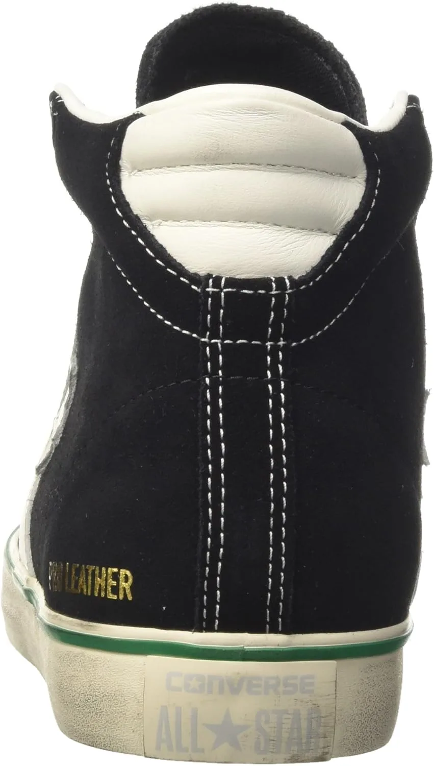 Мужские высокие кеды Converse 158935c, белый/черный/зеленый — фото 3